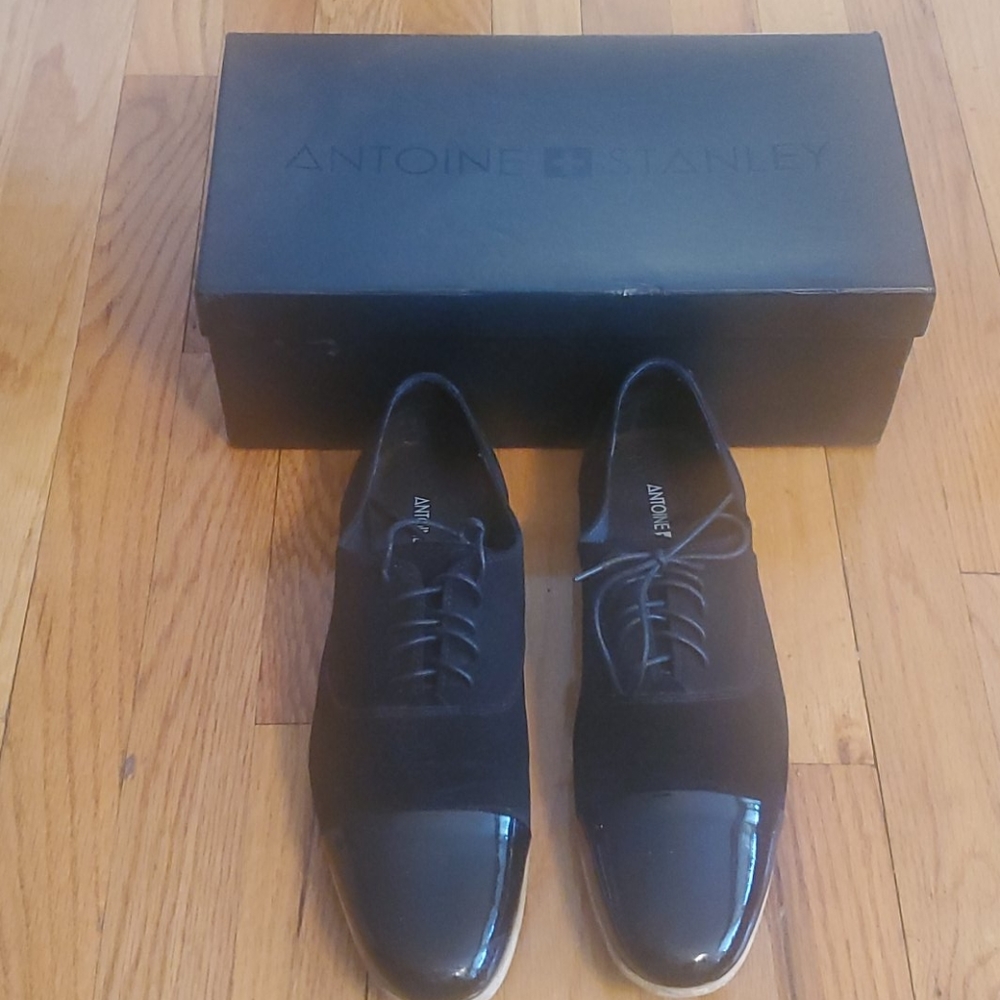 Antoine + Stanley Cooper Black Shoes - Picture 2 of 6